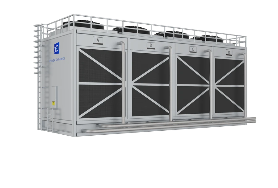 Closed cooling tower